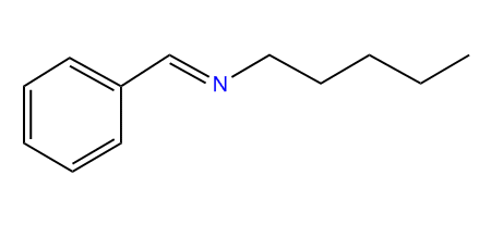 (E)-N-Benzylidenepentan-1-amine